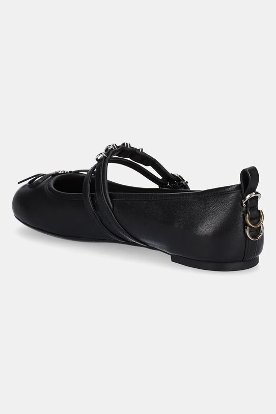 Взуття Шкіряні балетки Pinko Gioia SD0297.P003.Z99 чорний