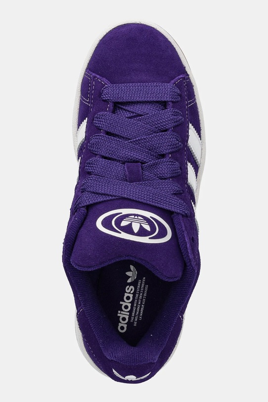 Замшевые кроссовки adidas Originals Campus 00s фиолетовой JH7284