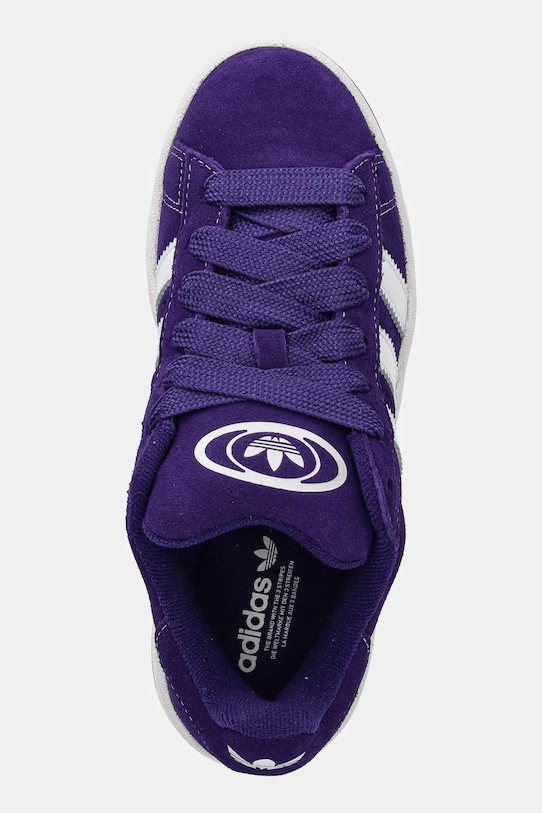adidas Originals sneakersy zamszowe Campus 00s fioletowy JH7284