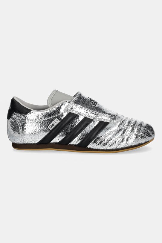 Кожаные кроссовки adidas Originals Taekwondo JH9664 серебрянный SS25