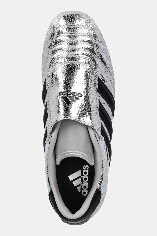 Шкіряні кросівки adidas Originals Taekwondo срібний JH9664