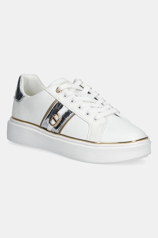 Twinset sneakersy tekstylny biały 251TCP01A.07200