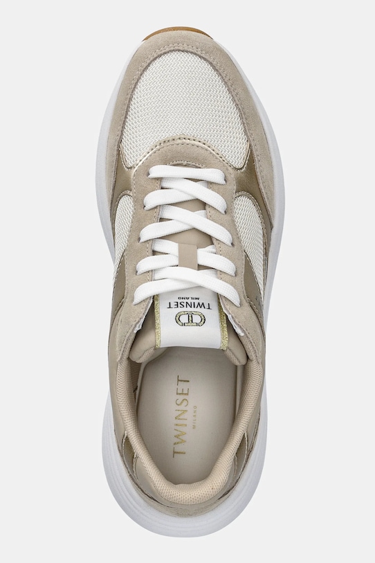 Кроссовки Twinset золотой 251TCP02E.10366