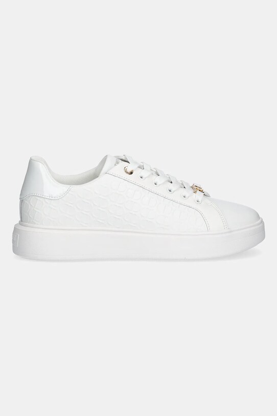 Twinset sneakersy skórzane 251TCP01C.00001 biały SS25