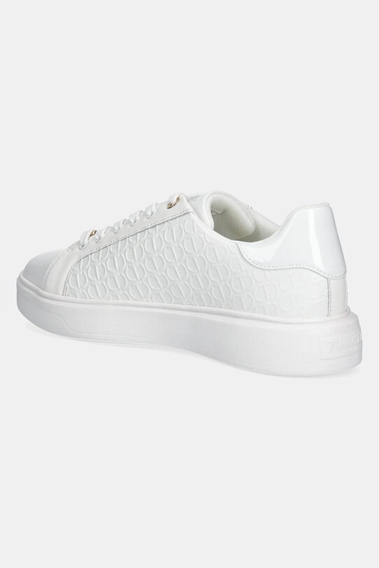Obuwie Twinset sneakersy skórzane 251TCP01C.00001 biały