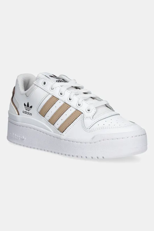 adidas Originals sneakers Forum Bold Stripes platformă alb JI0056