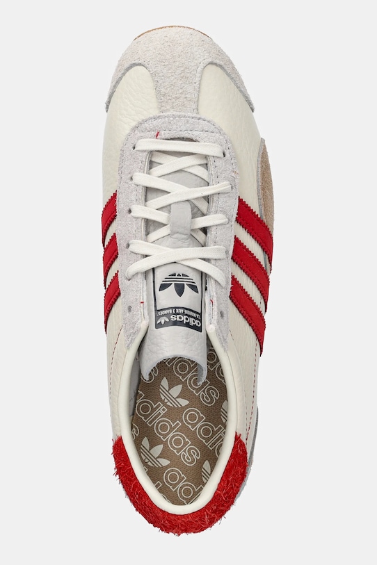 Kožne tenisice adidas Originals Country OG bež JI2868