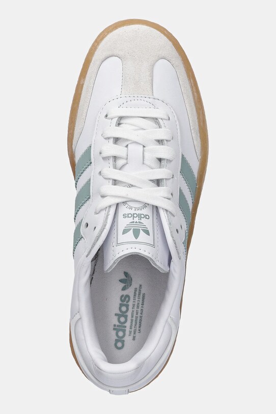 adidas Originals sneakers din piele Sambae alb JP5609