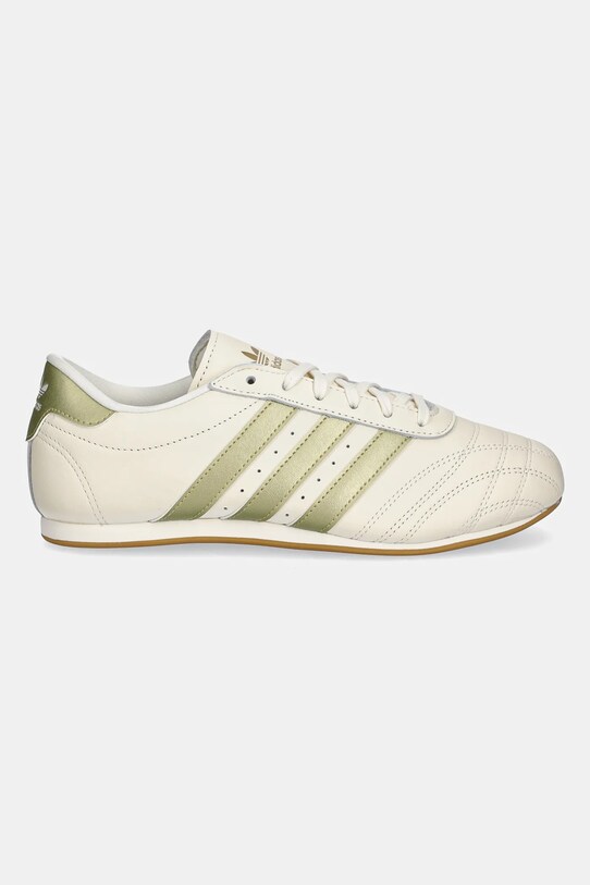 Кожени маратонки adidas Originals Taekwondo Lace JQ0570 бежов SS25