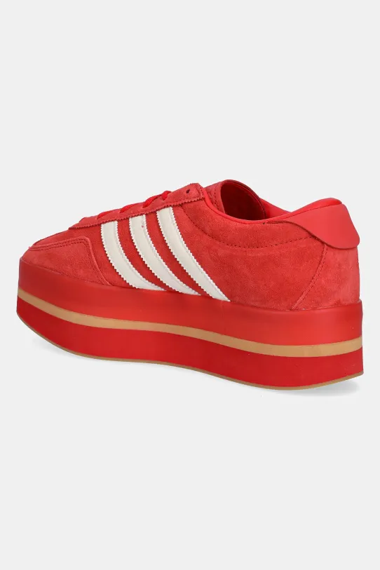 Obuwie adidas Originals sneakersy Gazelle Stack JS0238 czerwony