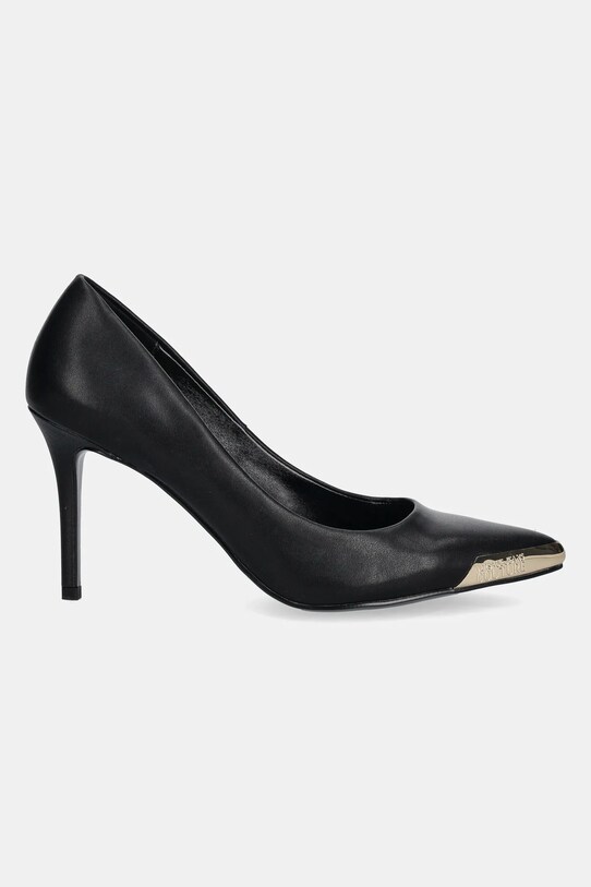 Шкіряні туфлі Versace Jeans Couture 78VA3S50.ZPS62.899 чорний SS25