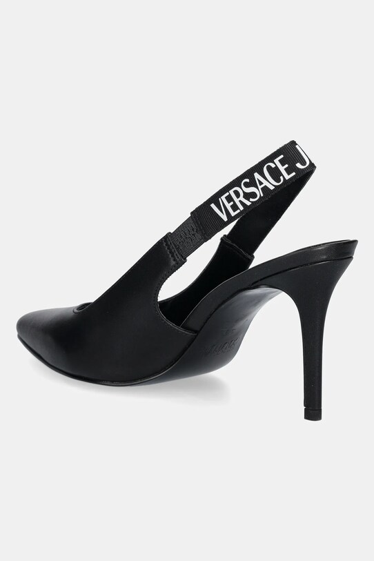 Obuwie Versace Jeans Couture szpilki skórzane 78VA3S52.ZPS62.899 czarny