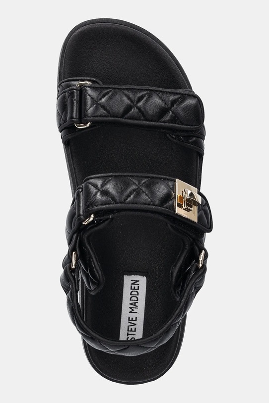 Steve Madden sandały skórzane Mona-Q czarny SM11003792.055