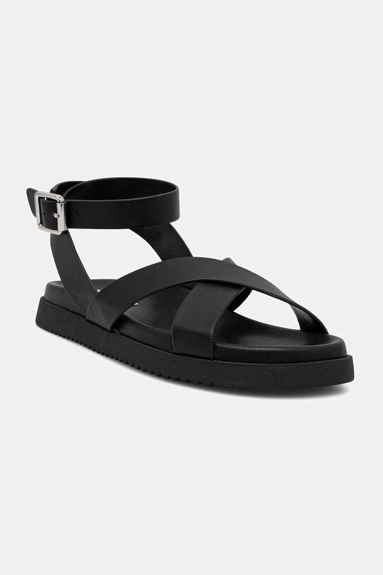 Шкіряні сандалі Steve Madden My Bestie віденський чорний SM11003787.017