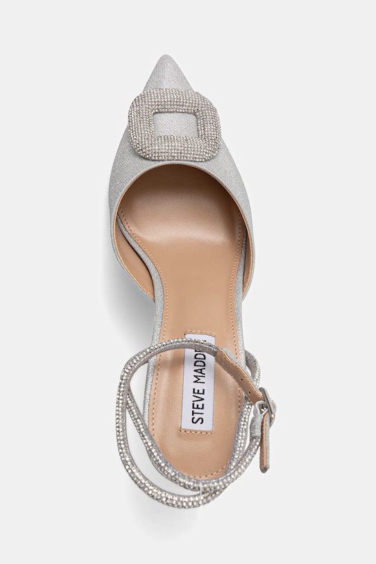 Steve Madden szpilki Florenzia srebrny SM11003738.SIG