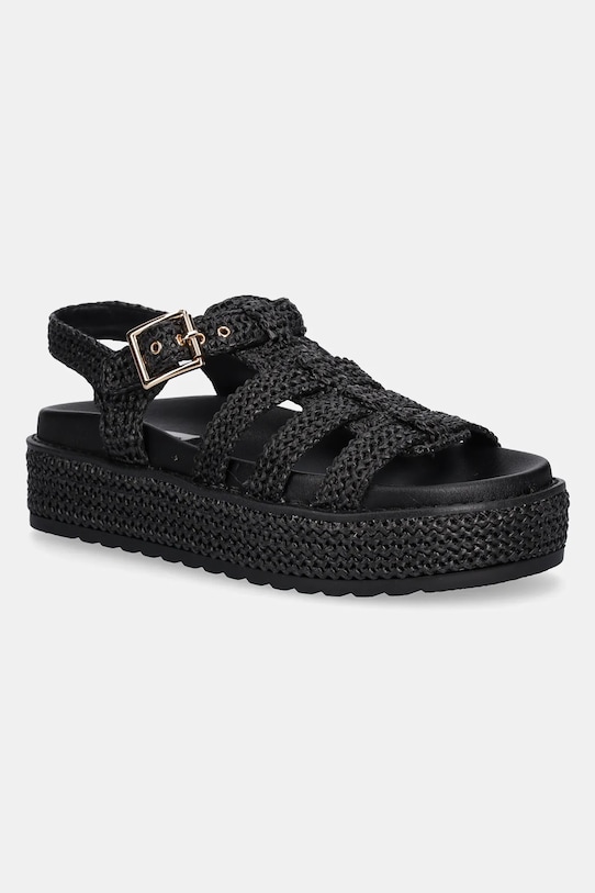 Σανδάλια Steve Madden Beeline ίσια πλατφόρμα μαύρο SM11003692.00S