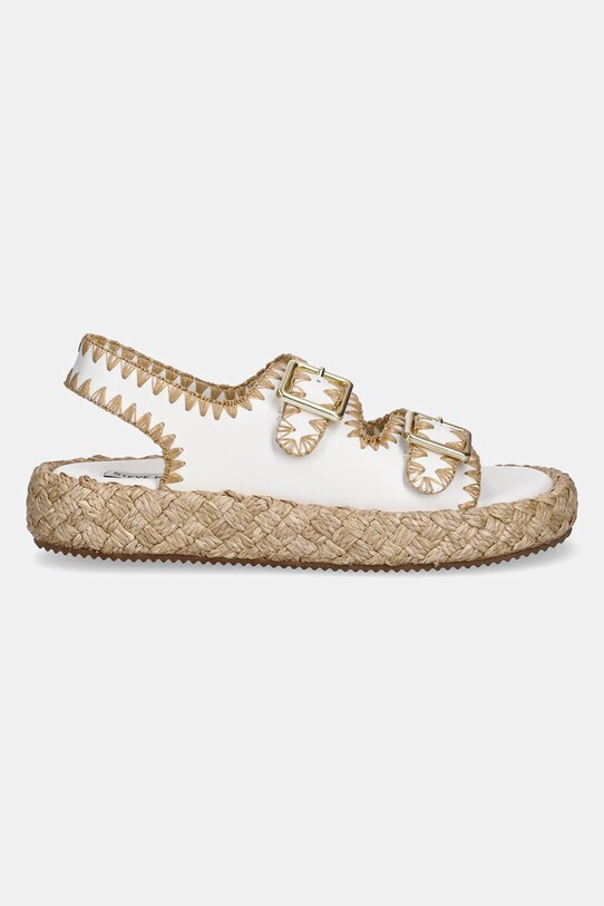 Kožené sandály Steve Madden Portofino SM11003073.16Y bílá SS25