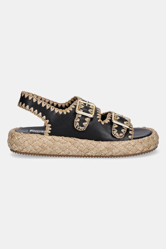 Steve Madden sandale de piele Portofino SM11003073.05O negru SS25