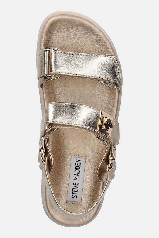 Steve Madden sandały skórzane Mona złoty SM11002535.977