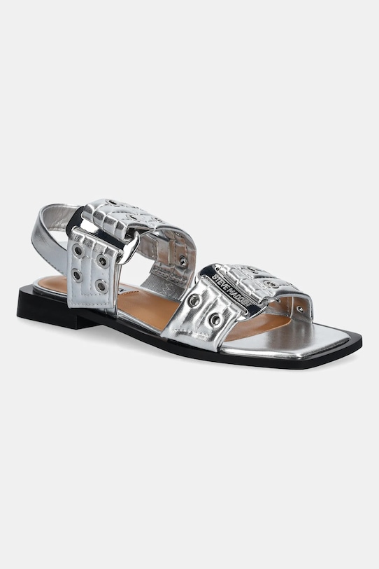 Сандали Steve Madden Saria-E изкуствена лачена кожа сребърен SM19000132.751