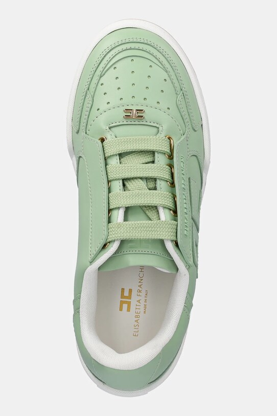 Elisabetta Franchi sneakersy zielony SA48G51E2.124