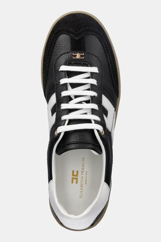 Elisabetta Franchi sneakers din piele negru SA50G51E2.314
