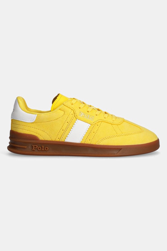 Polo Ralph Lauren sneakers din piele HTR Aera 804956688 galben SS25