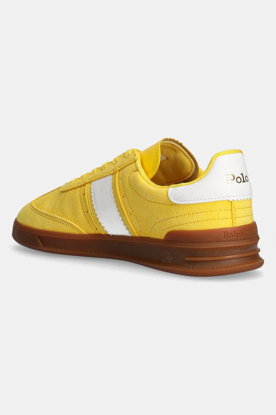Încălțăminte Polo Ralph Lauren sneakers din piele HTR Aera 804956688 galben