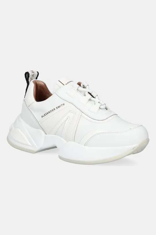 Alexander Smith sneakers din piele Marble sintetic alb ASBBMBW1008TWT