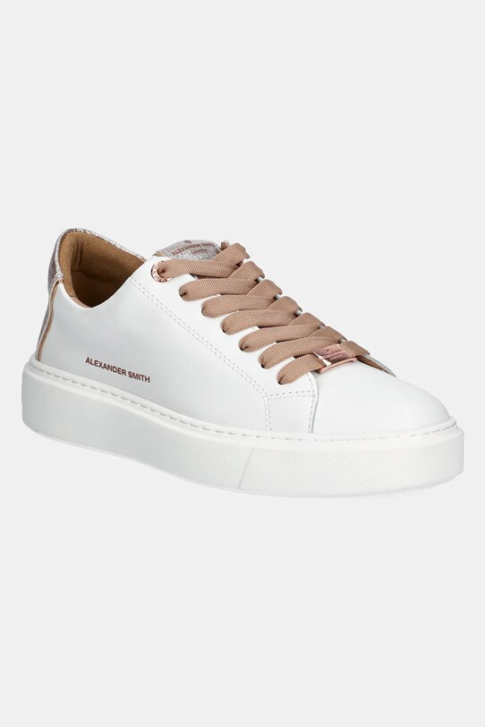 Alexander Smith sneakers London sintetic alb ALBBLDW8290WCP