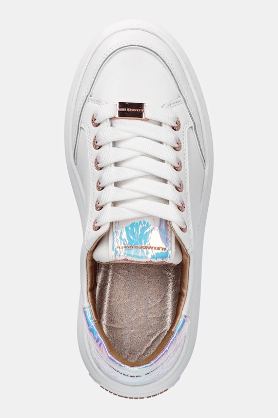 Alexander Smith sneakers din piele Lancaster alb ASBBLSW1896WRI