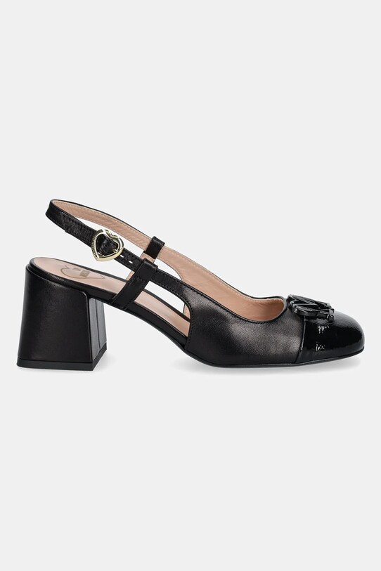 Кожаные туфли Love Moschino JA10117G1MIE300A чёрный SS25