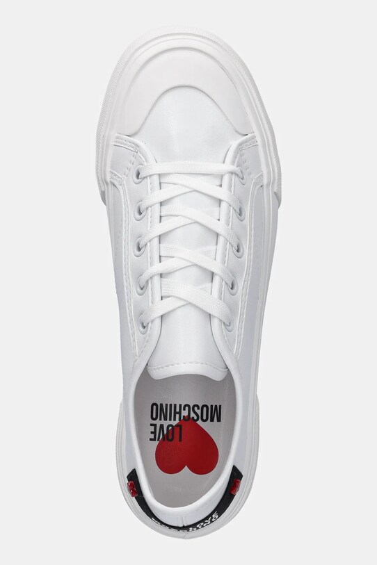 Love Moschino tenisówki biały JA15012G1MIA0100