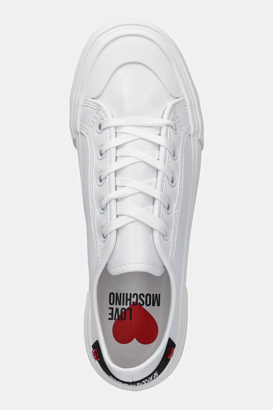 Tenisky Love Moschino biela JA15012G1MIA0100
