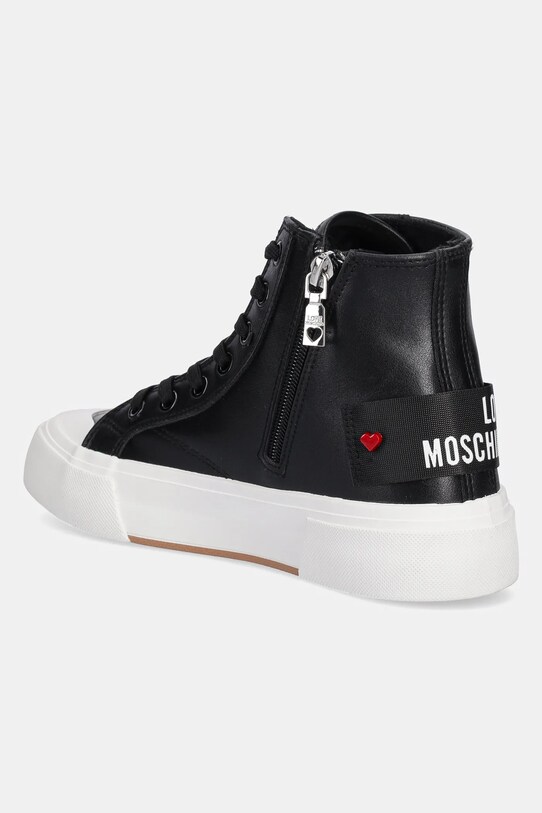 Παπούτσια Δερμάτινα ελαφριά παπούτσια Love Moschino JA15022G1MIA0000 μαύρο