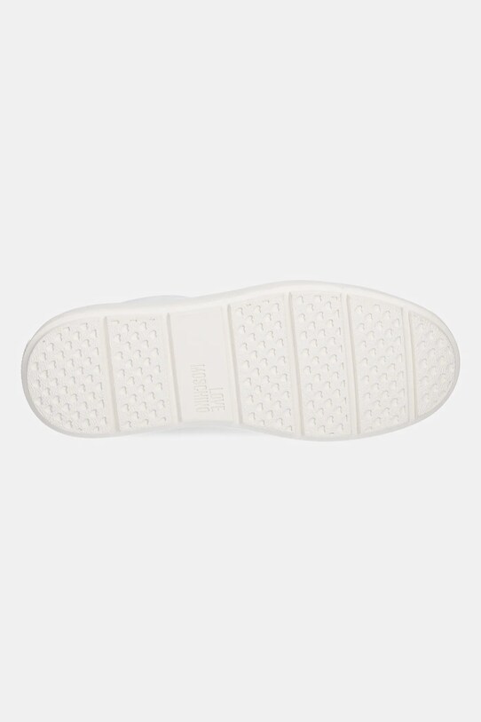 Love Moschino sneakers din piele JA15174G1MIA310B alb