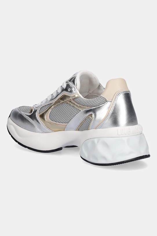 Obuwie Love Moschino sneakersy JA15296G1MIQG90A srebrny