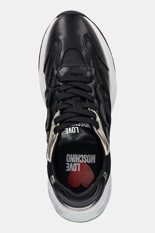 Love Moschino sneakersy czarny JA15326G1MIQE00A