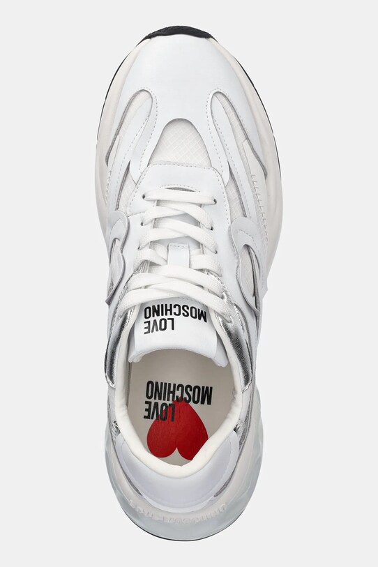 Love Moschino sneakersy biały JA15326G1MIQE10A