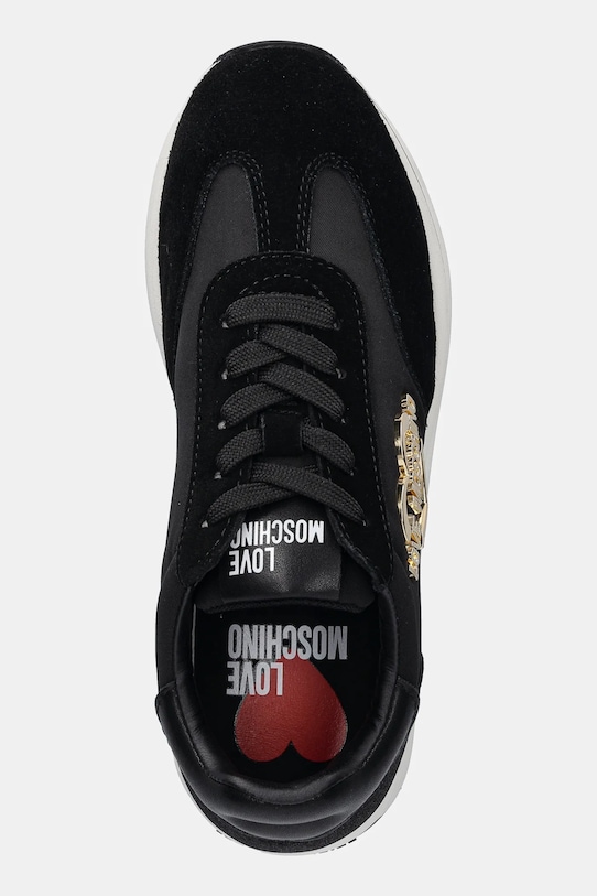 Love Moschino sneakersy czarny JA15074G1MINA00A