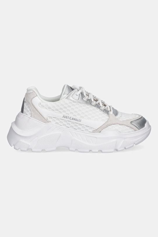Just Cavalli sneakers 78RA3SL3ZSC38003 alb SS25