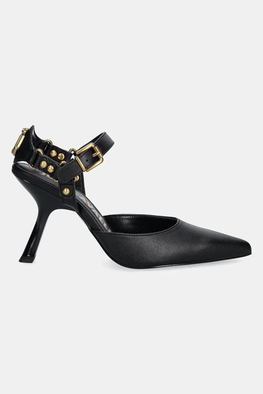 Just Cavalli pantofi cu toc 78RA3S14ZS984899 negru SS25
