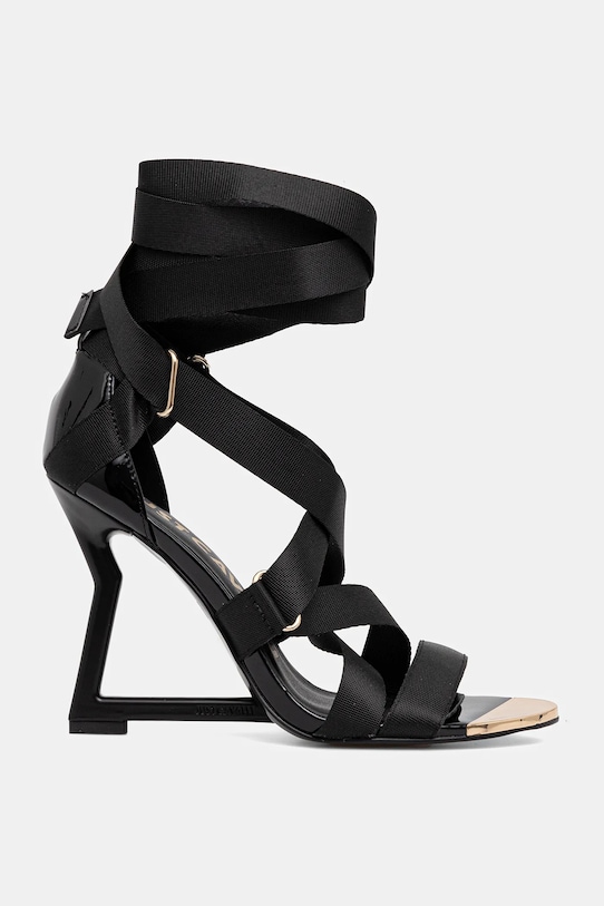 Just Cavalli szandál 78RA3S24ZSS65899 fekete SS25
