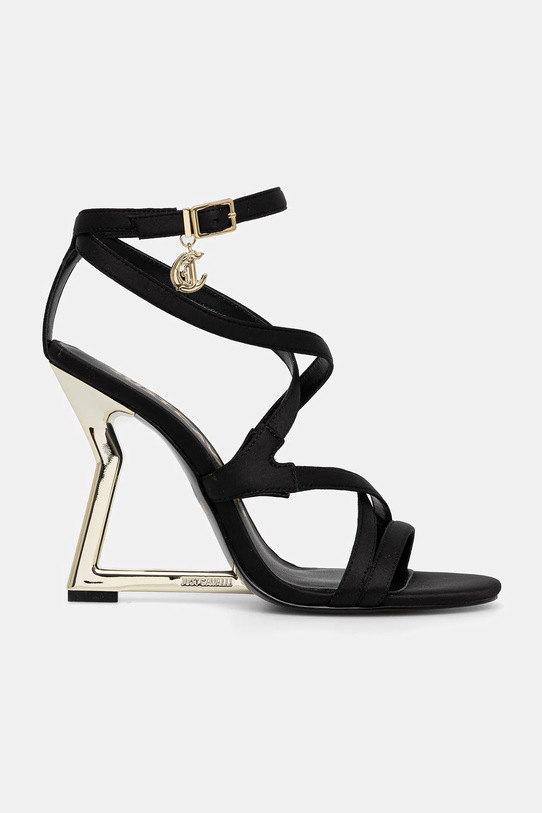 Just Cavalli pantofi cu toc 78RA3S63ZSA29899 negru SS25