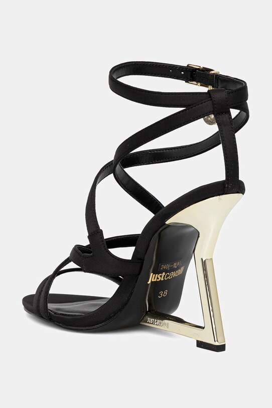 Încălțăminte Just Cavalli pantofi cu toc 78RA3S63ZSA29899 negru