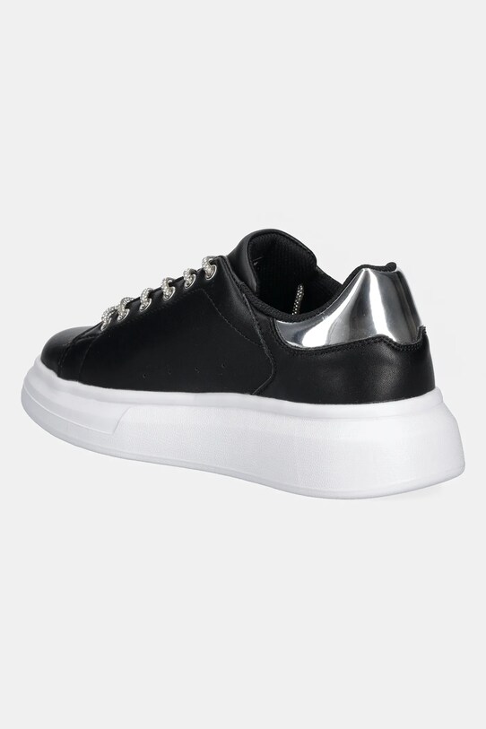 Încălțăminte Just Cavalli sneakers din piele 78RA3SB1ZPA86E21 negru