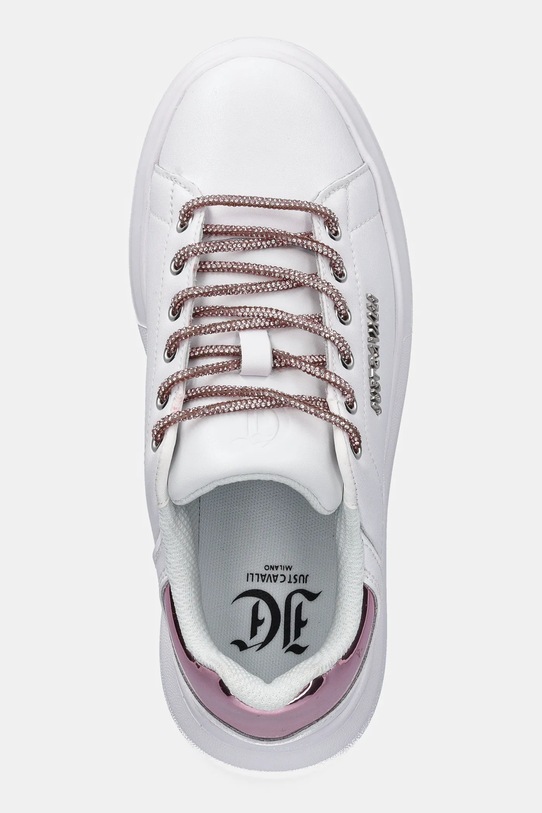Kožne tenisice Just Cavalli bijela 78RA3SB1ZPA86S16