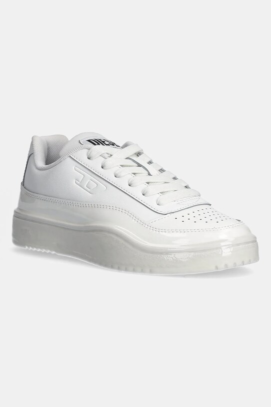 Diesel sneakers din piele S-Tracker-D Low W plată alb Y03513.P8124.T1002