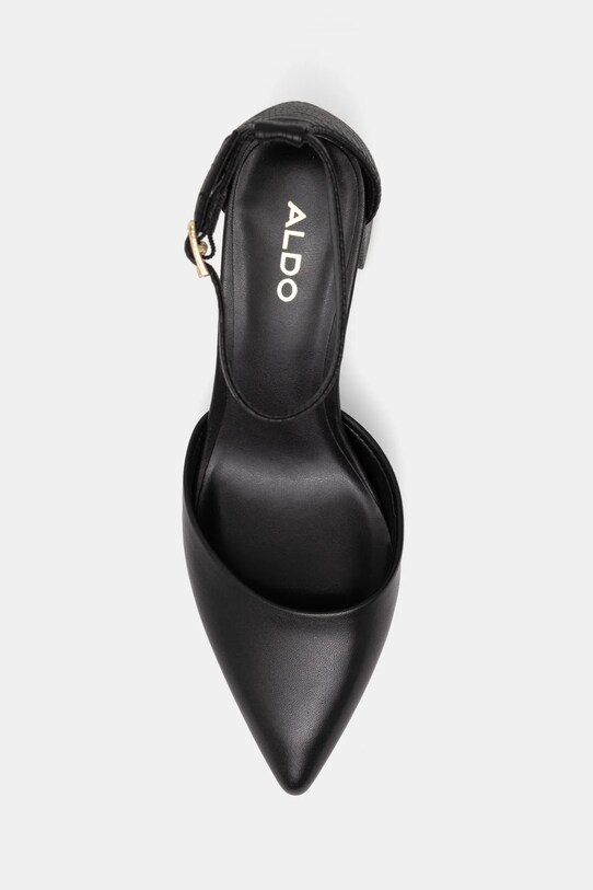 Шкіряні туфлі Aldo JAN чорний 13650122.JAN