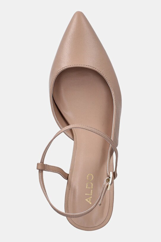 Aldo pantofi de piele LAURA bej 13728099.LAURA